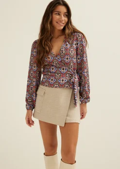 Wikkeltop met print
